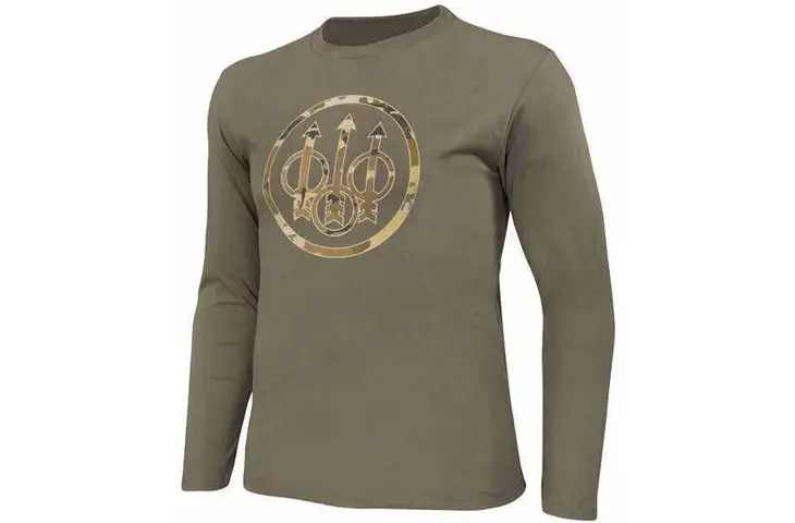 Beretta LS Heritage Shirt w/Camo Logo - Men's